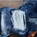 4Fashion Street Ripped Patch Denim Jeans