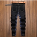 3Korean Style Contrast Color Skinny Jeans Men