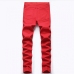 4Newest Fashion Zipper Denim Jeans