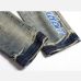 8Personality Hole Print Mid Waist Jeans For Men