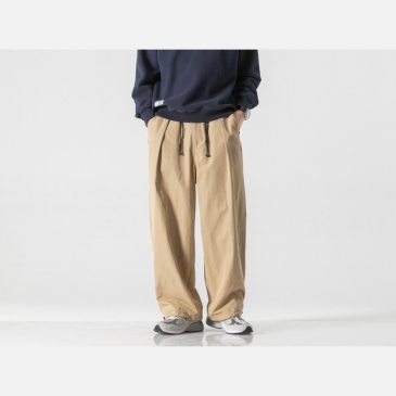Simple Design Loose Casual Trousers For Men