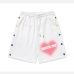 4Heart Printed Button Loose Short Pants For Men