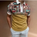 1 Digital Printed Casual Short Sleeve Polo Shirt Clothing 