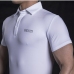 6Casual Letter Print Summer Workout Polo Shirts
