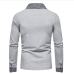 7Casual Patchwork Long Sleeve Polo Shirts