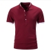 14Casual Solid Short Sleeve Polo T Shirts