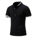18Casual Solid Short Sleeve Polo T Shirts