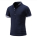 4Casual Solid  Short Sleeve Polo T Shirts