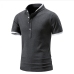 7Casual Solid  Short Sleeve Polo T Shirts