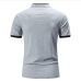 11Casual Solid Short Sleeve Polo T Shirts