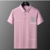3Men Casual Letter Printed Polo Shirt