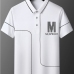 1Men Casual Letter Printed Polo Shirt