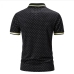 4Polka Dots Short Sleeve Mens Polo Shirts
