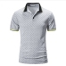 5Polka Dots Short Sleeve Mens Polo Shirts
