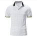 8Polka Dots Short Sleeve Mens Polo Shirts