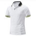9Polka Dots Short Sleeve Mens Polo Shirts