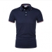 4Simple Pure Color Male Polo Shirts