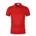1Simple Pure Color Male Polo Shirts
