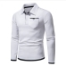 9Street Contrast Color Patchwork Mens Polo Shirts