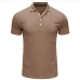 18Summer Button Design Short Sleeve Polo Shirts