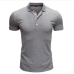 6Summer Button Design Short Sleeve Polo Shirts