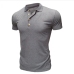 7Summer Button Design Short Sleeve Polo Shirts