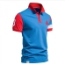 3Summer Contrast Color Polo T Shirts For Men