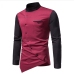 9 New Contrast Color Design Long Sleeve Shirts