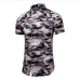 12 Summer Camouflage Print Short Sleeve Design Shirts