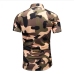 7 Summer Camouflage Print Short Sleeve Design Shirts