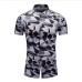 8 Summer Camouflage Print Short Sleeve Design Shirts