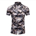 11 Summer Camouflage Print Short Sleeve Design Shirts