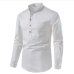9Chic Solid Stand Collar Long Sleeve Shirts