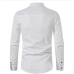 10Chic Solid Stand Collar Long Sleeve Shirts