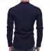 5Korean Style Solid Stand Collar Design Shirts