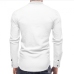 7Korean Style Solid Stand Collar Design Shirts
