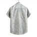 5Loose Single Button Print Short Sleeve Shirts