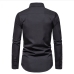 7New Design Irregular Polo Collar Mens Shirt