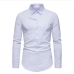 8New Design Irregular Polo Collar Mens Shirt