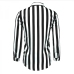 13Street Contrast Color Striped Long Sleeve Shirts