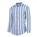 15Street Contrast Color Striped Long Sleeve Shirts