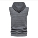 7New Sleeveless Patch Hooded Camisole Tops