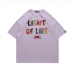 7 Leisure Time Letter Printing Short Sleeve Tee