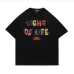 8 Leisure Time Letter Printing Short Sleeve Tee