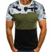 3Camouflage Patchwork Short Sleeve Tee