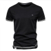 6Casual Short Sleeve Cotton T Shirts For Men