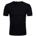 5Casual V Neck Solid Short Sleeve T Shirt