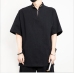12Chinese Style Vintage Linen Stand Collar Men Tops