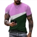4Colour Blocking Short Sleeve T Shirts For Men