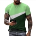 5Colour Blocking Short Sleeve T Shirts For Men